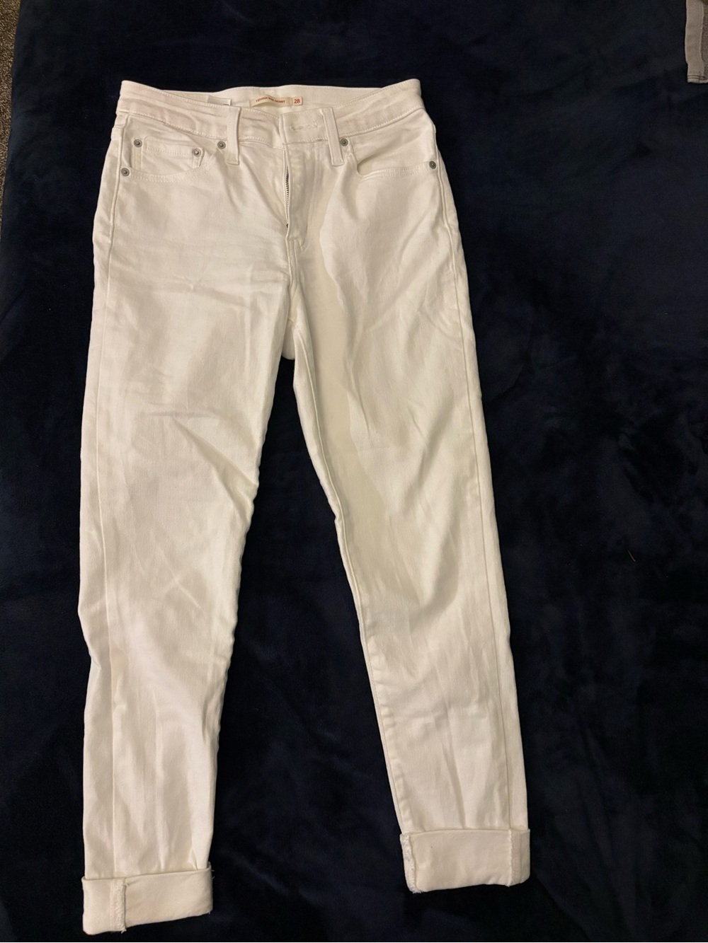 Levi’s Women’s White Slim Jeans